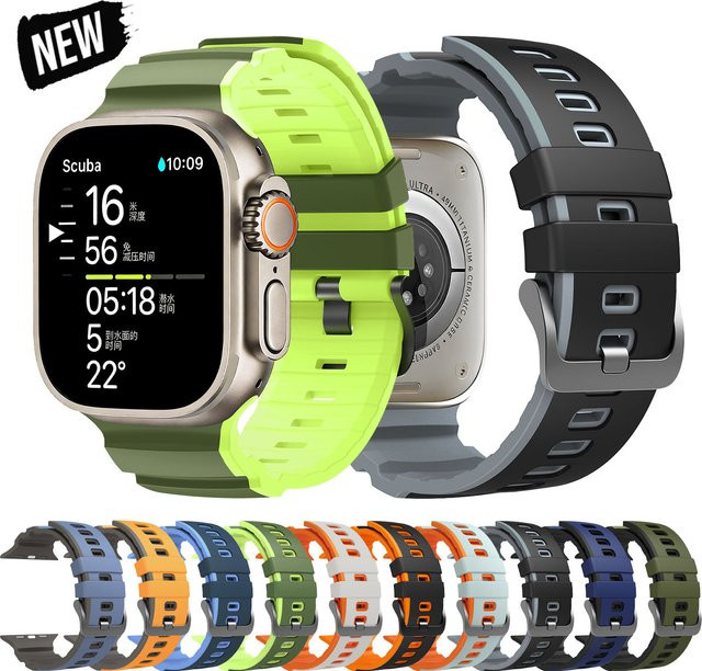 Correa Uhrenarmband Silikon, Unisex - Bild 1