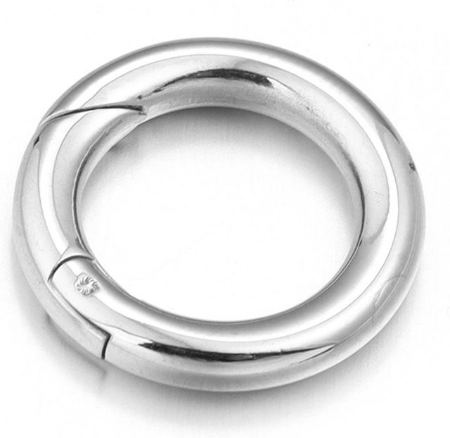 Louleur O-Ring Federstege, Edelstahl, 20mm, Unisex - Bild 1