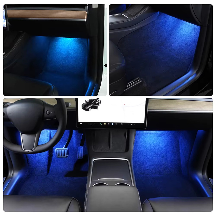 MASHA RGB LED Ambientebeleuchtung für Tesla Modell 3, Modell Y, Model S und Model X in Multicolour - Bild 5