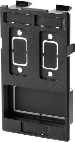 Weidmüller FrontCom Vario Einsatzplatte IE-FC-IP-PWS/2D9 ungeschirmt, 1 x Power, 2 x Data IE, Farbe: Schwarz, Schutzart: IP65 - Bild 1