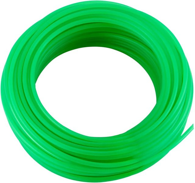 LUX-TOOLS Trimmerfaden grün, Durchmesser: 2 mm, Länge: 15 m - Bild 1