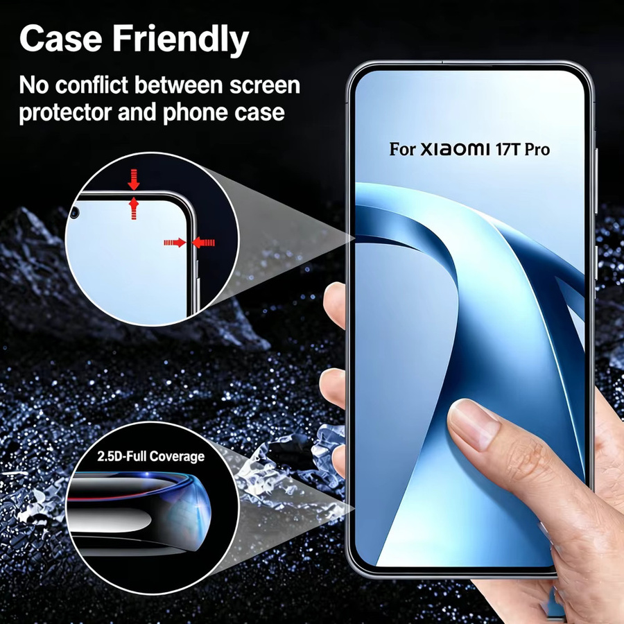 4 Stück transparente Hydrogel-Displayschutzfolien für Xiaomi 17T Pro, 17 Pro Max, 15, 14, 15T, 14T, 13T, 12T, 11T Pro, weiche vollflächige Schutzfolie - Bild 3