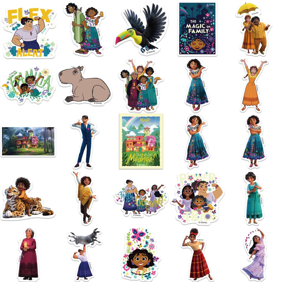Disney Encanto Aufkleber, Mädchen, Bunt / Mehrfarbig, Nachfüllpack - Bild 3