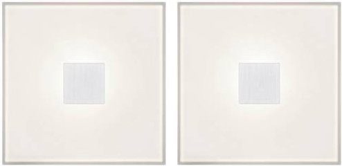 Paulmann LumiTiles Basic Set Square LED-Panel, Farbe: Weiß, B/T/H: 10 x 10 x 1 cm, Warmweiß, 2,2W, IP44 - Bild 1