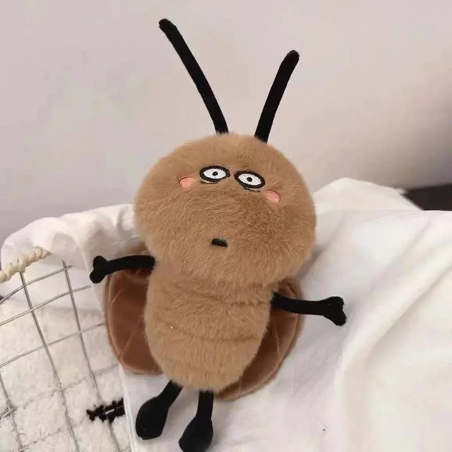 Yiran toy Kreative Kakerlakenpuppe, Plüschtier, 24cm, ab 18 Jahren - Bild 1
