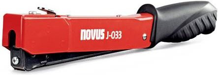 Novus Hammertacker J-033 Typ 11/140 in Rot aus Vollmetall - Bild 1