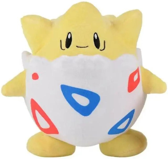 Toys-Glory Fourall Togepi Pokémon Plüschpuppe, beige, ab 3 Jahre - Bild 1
