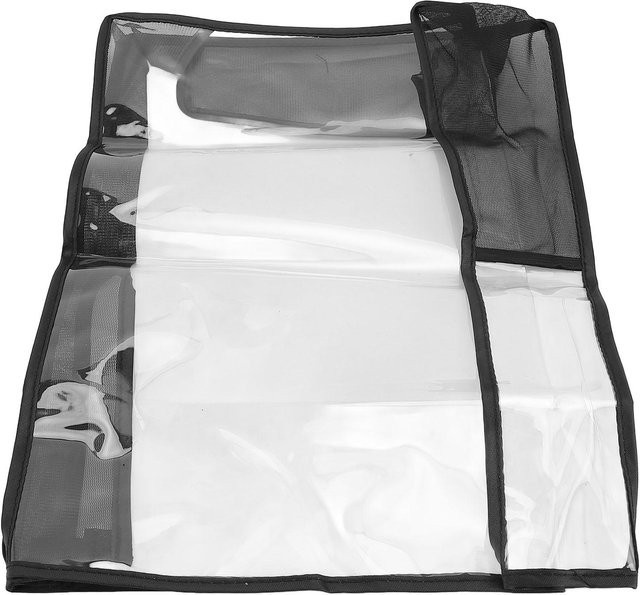 DIYelecs Vertikale Staubschutzabdeckung für PlayStation 5 Disc und Digital 2020 Edition, Transparent/Grau, Atmungsaktiv und Wärmeableitend - Bild 1