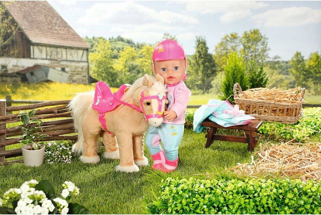 Zapf Creation BABY born My Cute Horse Pferd mit Bewegung & Sound ab 3 Jahren - Bild 1