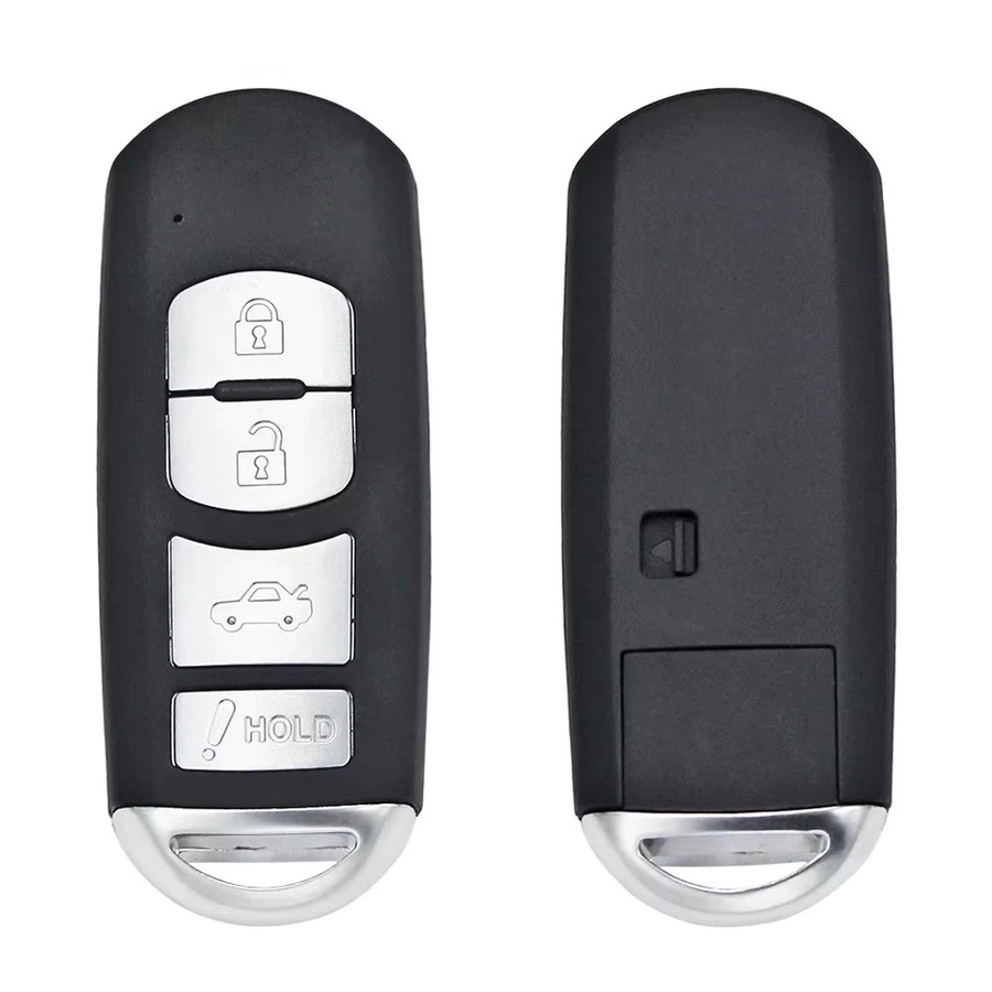 KEYECU WAZSKE13D01 Smart Remote Key Fob 315 MHz mit 4 Tasten in Schwarz für Fiat 124 Spider 2017-2020, Toyota Yaris IA/R und Scion iA 2016 - Bild 2