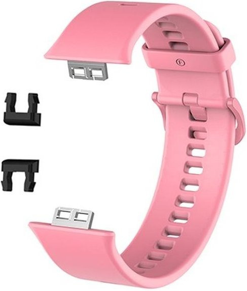 Armband für Huawei Watch Fit, Silikon, pink, Unisex - Bild 1