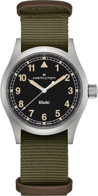 Hamilton Armbanduhr Khaki Field, Quarz, Edelstahl, 38 mm, Herren - Bild 1