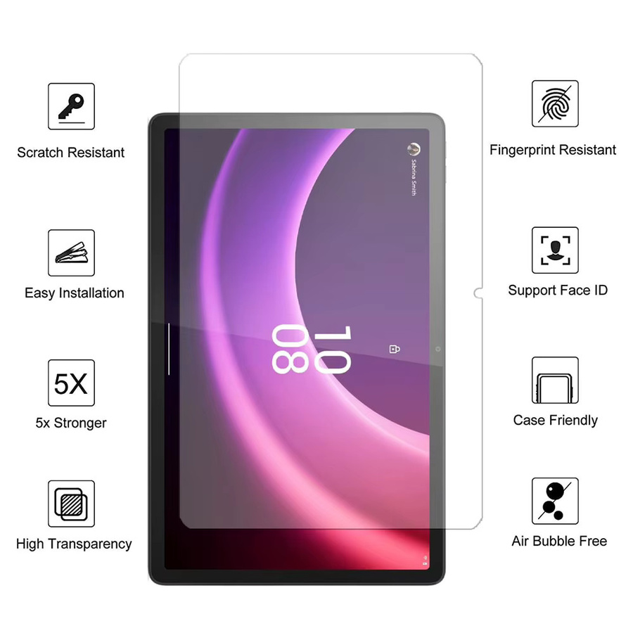 2er-Pack Kratzfestes Gehärtetes Glas für Lenovo Xiaoxin Pad Pro 2022 11,2 Zoll TB132FU TB138FC, Transparent - Bild 3
