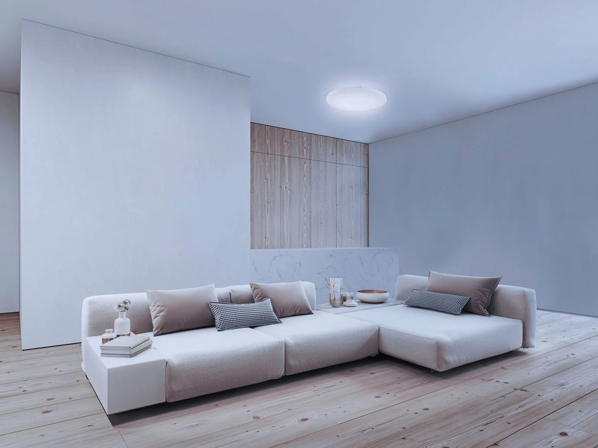 LIVARNO HOME LED-Deckenleuchte in Weiß mit Sternenhimmel-Effekt, dimmbar, Durchmesser: 76 cm - Bild 2