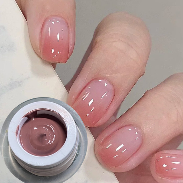 HotPress Nagellack, Pfirsichrosa, Matt - Bild 1