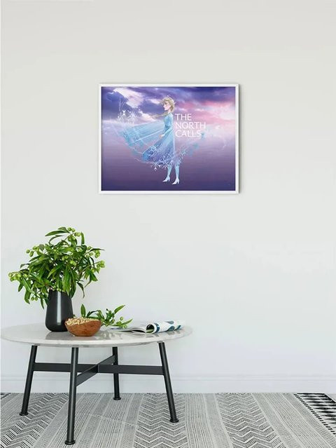 Komar Wandbild Frozen Elsa Calls, bunt, B/H: 50 x 40 cm - Bild 1
