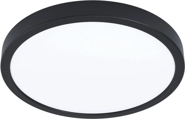 Eglo LED-Außenleuchte Argolis-Z rund in Schwarz und Weiß, Durchmesser: 28,5 cm - Bild 1