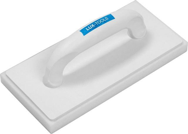 LUX-TOOLS Fliesenwaschbrett mit Schwammauflage in Weiß B: 27 cm, H: 13 cm - Bild 1