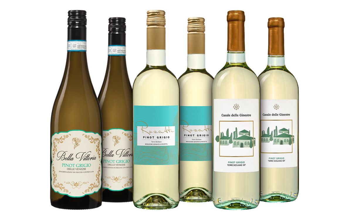 dieweinboerse.de Pinot Grigio Weißwein, Italien, 0,75 l - Bild 2