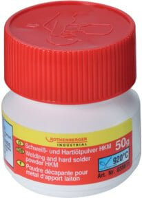 Rothenberger Hartlötpulver Rolot Nr.3.5611E in Rot, 50 g - Bild 1