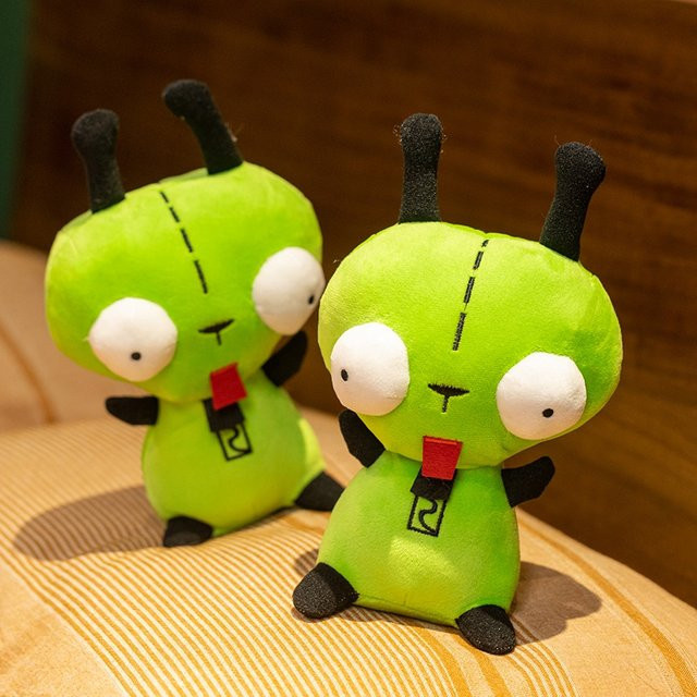 MIAOOWA Invader Zim GIR Hund Plüschfigur, Grün, Plüsch / Textil - Bild 1