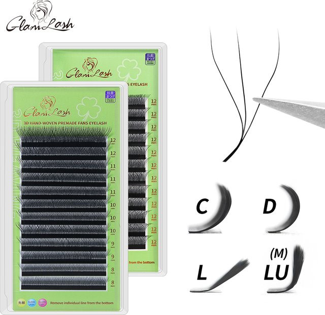 GLAMLASH 3D W Black Wimpernverlängerung, Unisex - Bild 1