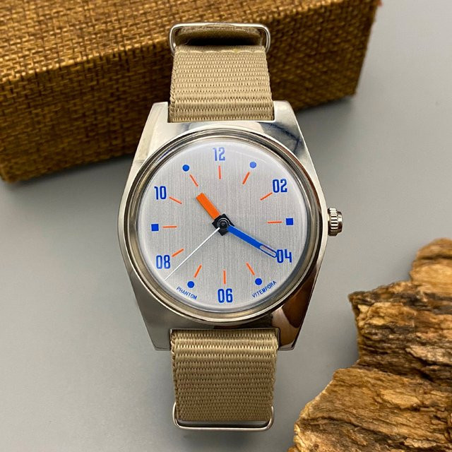 HEIMDALLR Armbanduhr, Handaufzug, Edelstahl, 36 mm, Herren - Bild 1