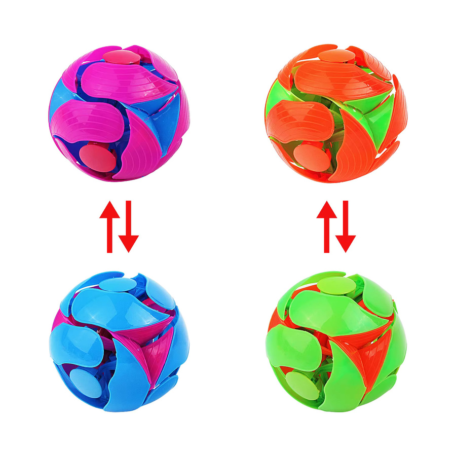 soulbao Handwurf-Farbball-Spielzeug, Zubehör, 2-teiliges Set, Bunt / Mehrfarbig - Bild 3