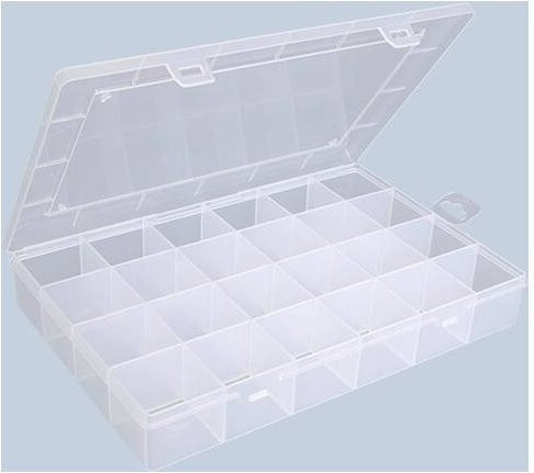 Hünersdorff PP-ECO CLASSIC Aufbewahrungsbox Transparent B: 33,9 cm, T: 22,3 cm, H: 5,8 cm - Bild 1