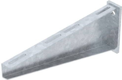 OBO Bettermann Wandausleger aus Metall in Silber, B/H/T: 6,0 x 19,5 x 41,0 cm - Bild 1