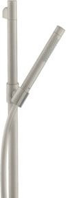 Hansgrohe Axor Starck Brause-Set mit Stabhandbrause und Regendusche in Edelstahl-Optik - Bild 1