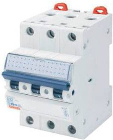 Gewiss Leitungsschutzschalter 1158470 GW92670 3-polig 32A 230V/400V in Weiß - Bild 1