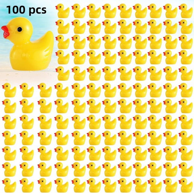 Linyi toy Enten, Tiere, Gelb, Harz, ab 14 Jahren - Bild 1