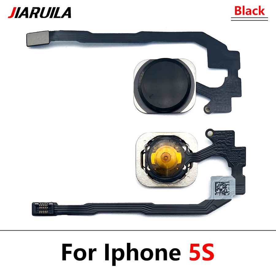 Apple Home Button Flex Ersatzteil für iPhone 6 6S 7 8 Plus 5S in Gold ohne Touch ID Funktion - Bild 2