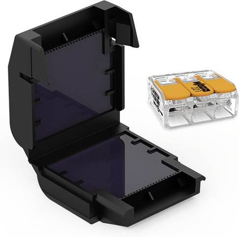 CellPack EASY-PROTECT 413 Gelbox für Verbindungsklemmen Schwarz 0,5-6mm² starr und flexibel - Bild 1