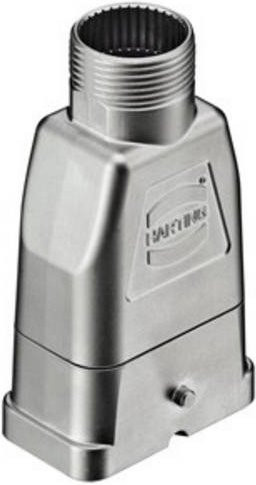 Harting Tüllengehäuse 19120080412 aus Kunststoff in Silber - Bild 1