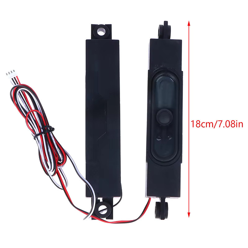 JETTING Passives LCD-TV-Lautsprecher-Set, 1 Paar, 8 Ohm, 10 W, Schwarz - Bild 4