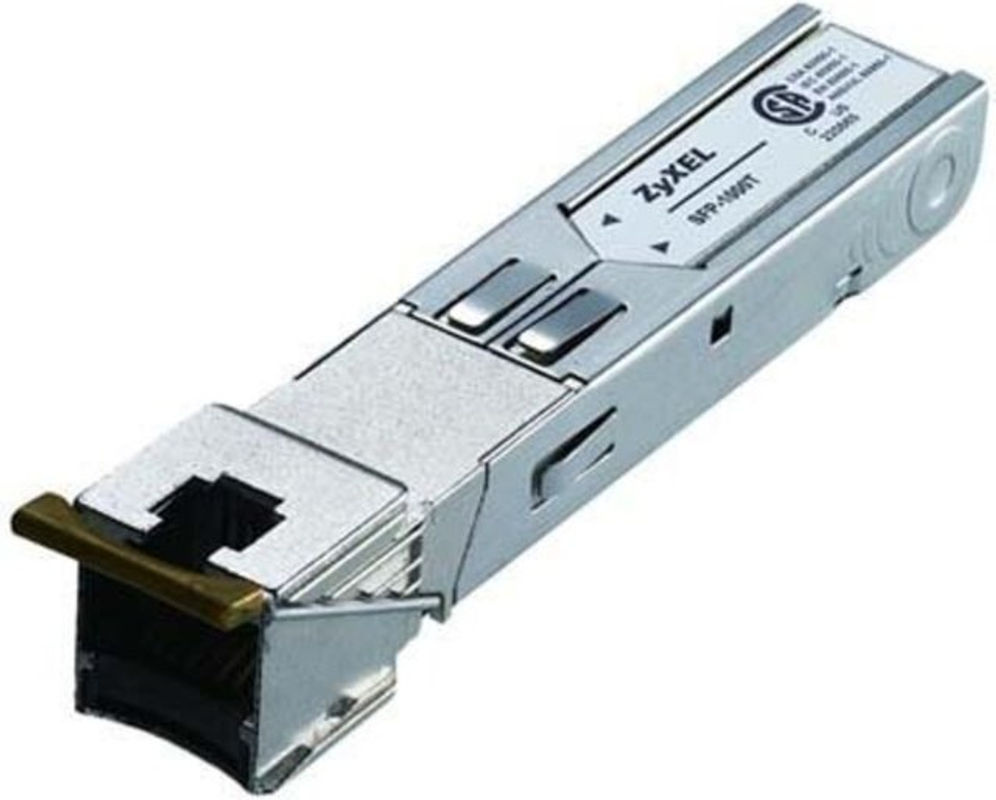 Zyxel SFP-1000T SFP Mini-GBIC Transceiver-Modul 1GbE 1000Base-T RJ-45 in Silber - Bild 2