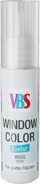VBS Window Color Kontur, Weiß, 20 ml - Bild 1
