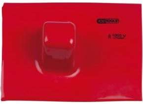 KS Tools NH-Schutzkappe mit Schutzisolierung in Rot, Durchmesser: 170 mm - Bild 1