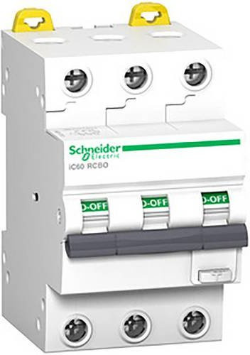 Schneider Electric RCBO FI-Schutzschalter/Leitungsschutzschalter in Weiß (32,0 A) - Bild 1