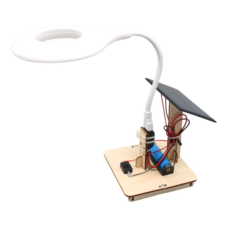 U-Angel-1988 DIY Solar Smart Licht, Wissenschaft Experiment Kit, Holz, Bunt / Mehrfarbig - Bild 2
