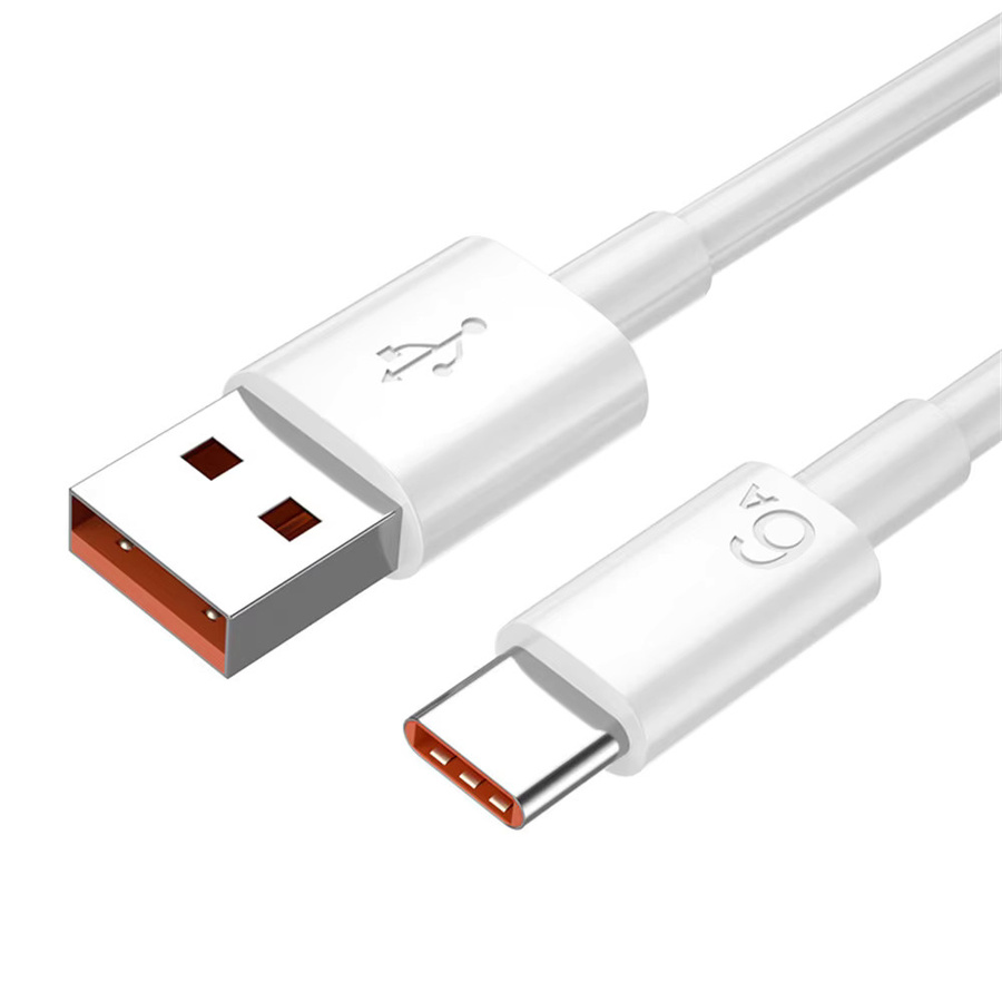Maerknon USB Typ C Schnellladekabel 66W 6A in Weiß - Bild 6