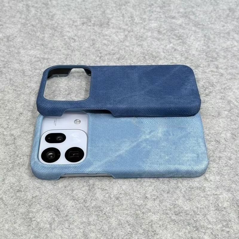 Stoßfeste Denim-Handyhülle für OPPO Find X9 Ultra X9S Pro X8S Plus X8 Ultra in Blau - Bild 1