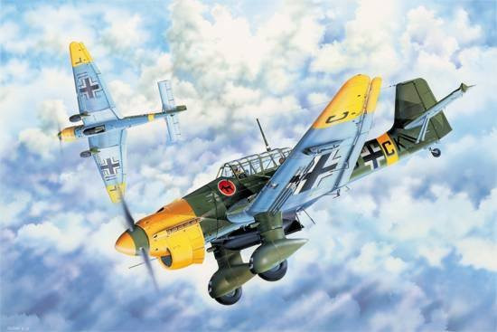 Trumpeter Junkers Ju 87 B-2 Stuka, Modellbau, 1:32 - Bild 1