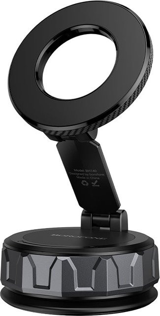 Magnetische Auto-Halterung Borofone BH140 Gloria für Smartphones von 4,5 bis 7 Zoll, Schwarz - Bild 1