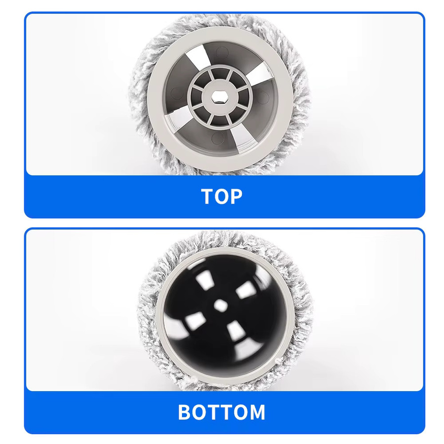 Ecovacs Mopp Tuch Roller Pinsel für Deebot X9 Pro, X9 Pro Omni, X8 Pro, X8 Pro Omni, X8 AUTO, T80 OMNI, X11 PRO und DEX56 - Bild 3