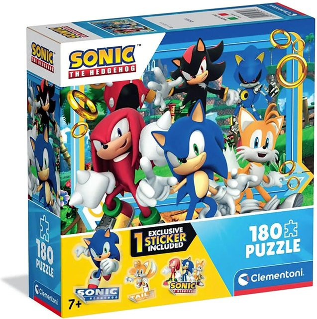 Sonic the Hedgehog Puzzle, 180 Teile, ab 7 Jahren - Bild 1