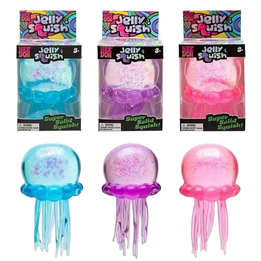 Schylling Nee Doh Jelly Hops Oktopus, Fidget-Spielzeug, multicolour - Bild 2
