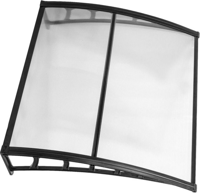 Brosplast Vordach transparent B/H/L: 120 x 23 x 105 cm - Bild 1
